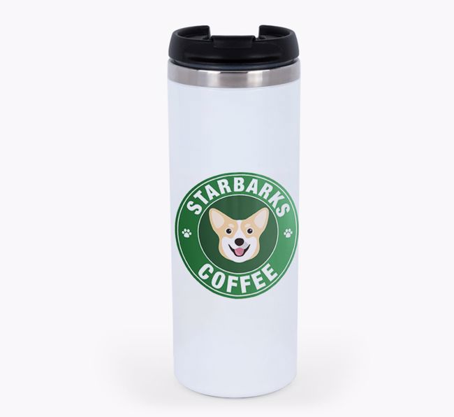 'Starbarks' - Personalised {breedFullName} Travel Mug